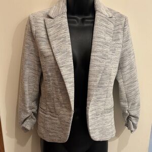 Amanda & Chelsea Textured Gray Blazer